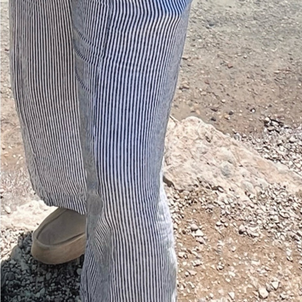Striped Linen women’s pants